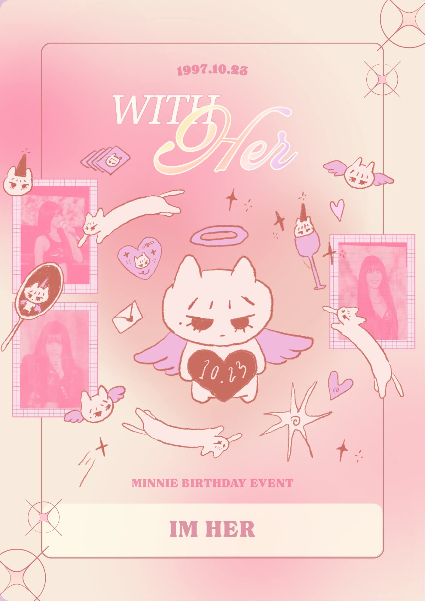 🔮 ִֶָ. .. 《 𝒘𝒊𝒕𝒉 𝑯𝒆𝒓 》 ​Minnie 生咖展覽 ໒꒱ ‧₊˚